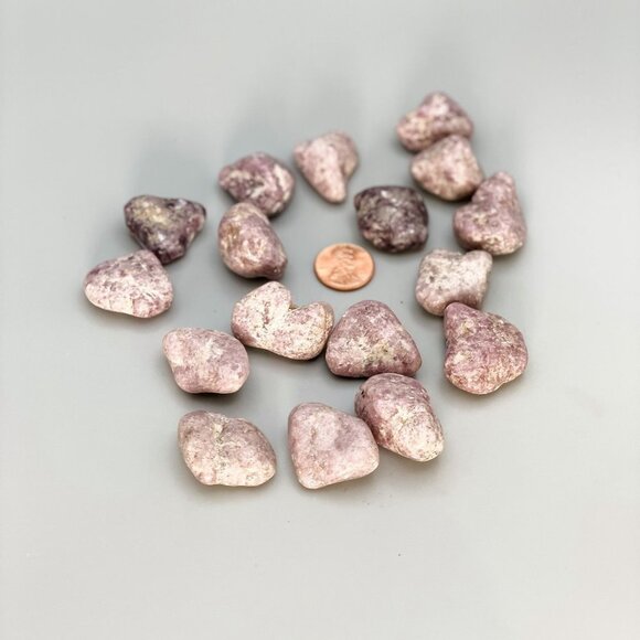 Lepidolite Tumbled Stone, Pocket Stone (1 Stone Per Order) - Picture 8 of 9